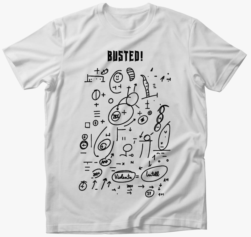 GTA Busted rajzos póló