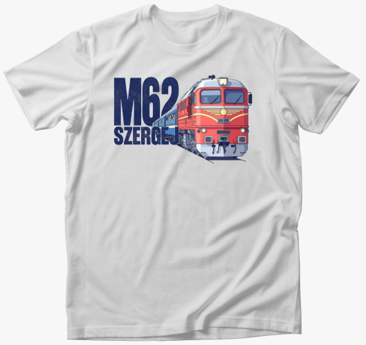 MÁV M62 Szergej Mozdony Póló...