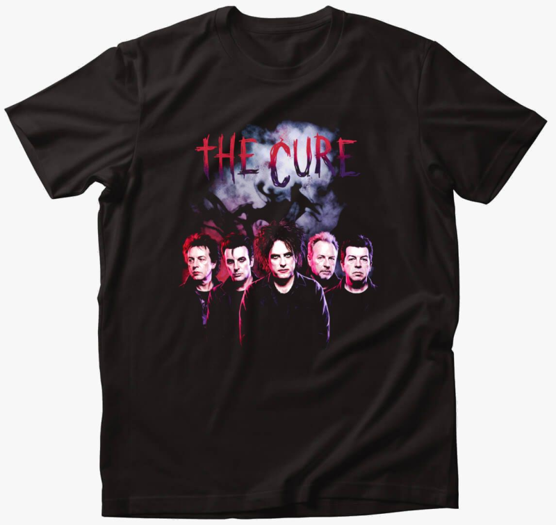 The Cure tagok póló