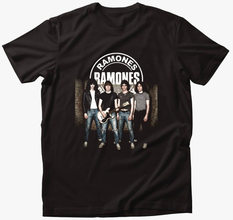 Ramones zenekar póló