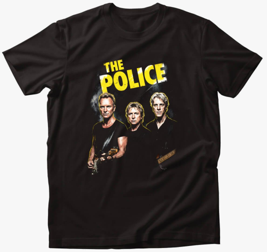 The Police zenekar póló