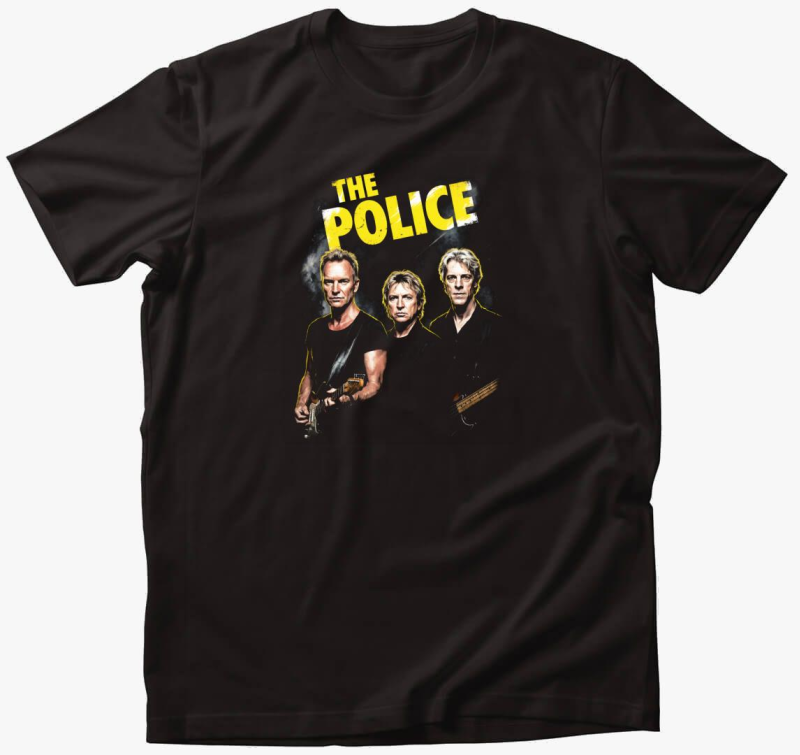 The Police zenekar póló
