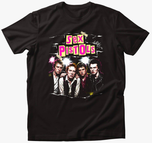 Sex Pistols tagok póló