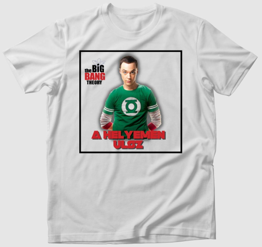 Agymenők|Sheldon vicces póló...