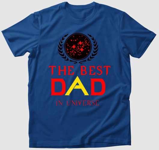 Best Dad in Universe póló