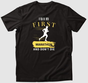 Futottam egy maratont futós póló