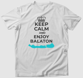 Keep calm and enjoy Balaton póló