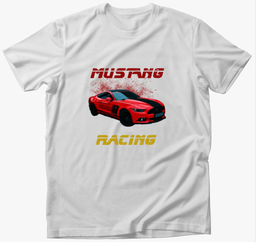 Mustang Racing Póló