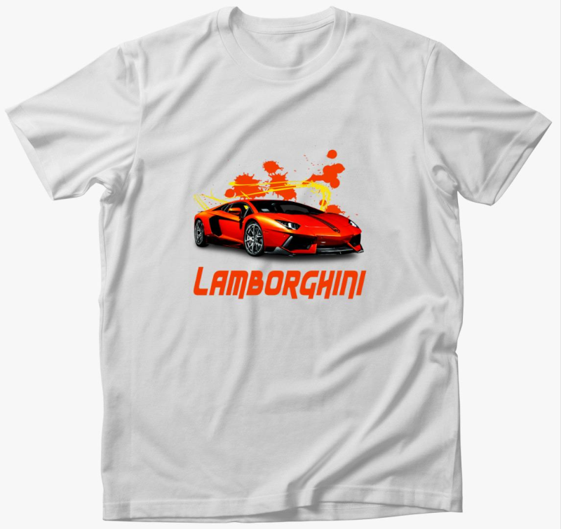 Orange Lamborghini Póló