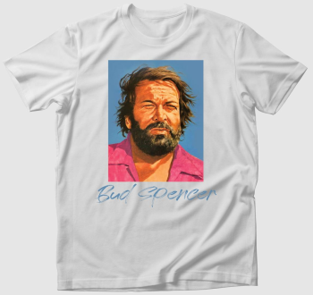 Bud Spencer színes arckép póló