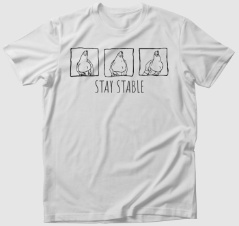 "Stay Stable" póló