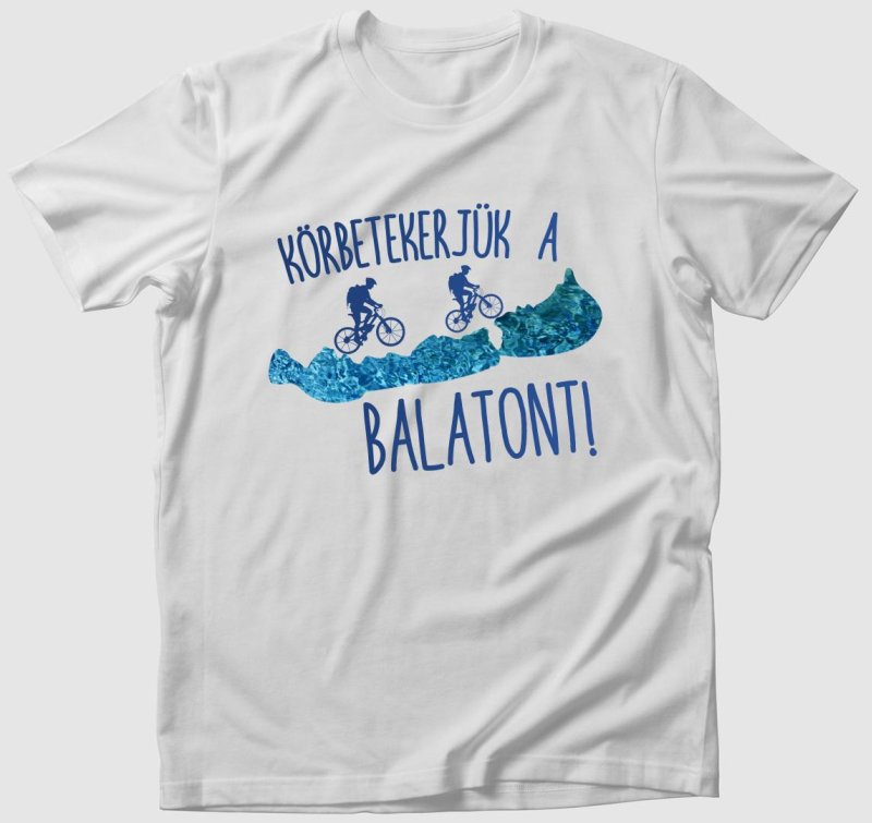 Körbetekerjük a Balatont póló