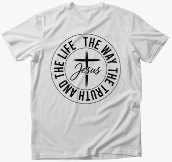 Jesus the way-8 póló