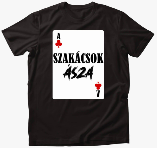 Szakácsok ásza kártyás póló...