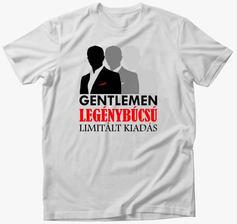 Legénybúcsús Gentlemen póló