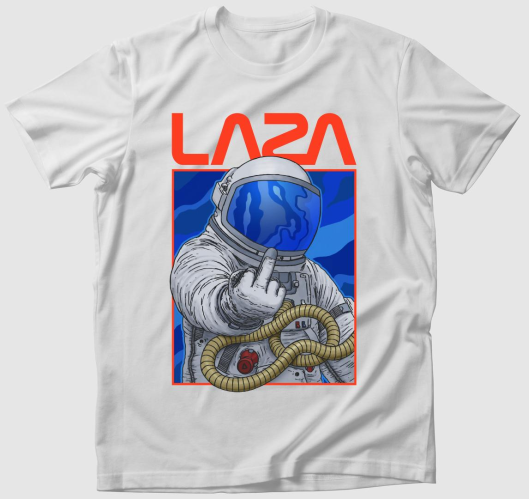 LAZA Űrügynökség póló
