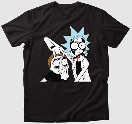 Black Metal Rick és Morty Póló...