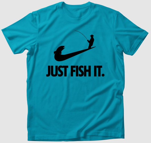 Just fish it v2 póló