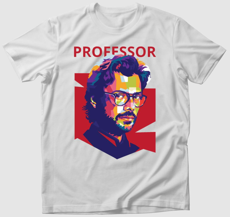 A nagy pénzrablás Professor 2 póló