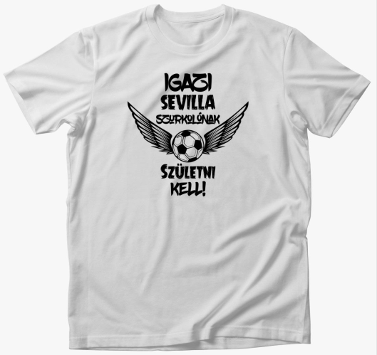 Sevilla fc szurkoló póló