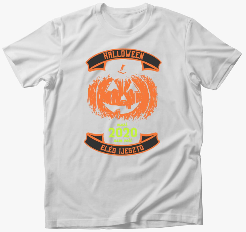 Vészjósló halloweeni tök póló