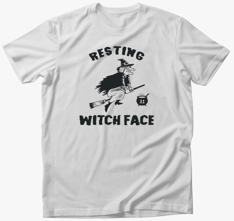 Resting Witch Face póló