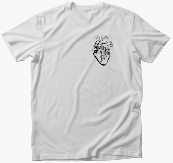 Ne nyisd ki, halott odabent szíves póló