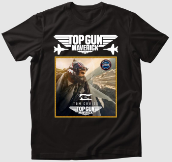 Top Gun Maverick-4 fehér felirattal póló