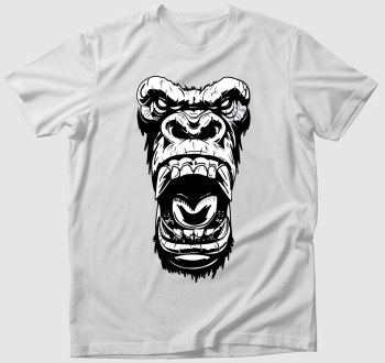 Angry gorilla face póló