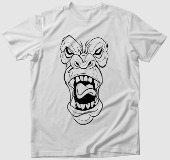 Angry gorilla face 3 póló