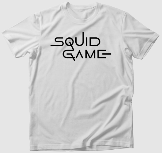 Squid Game feliratos póló