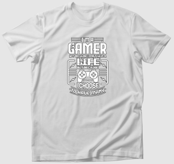 Gamer élet póló
