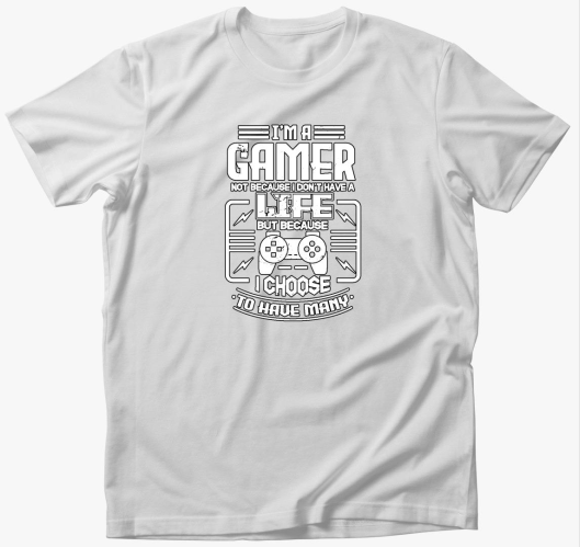 Gamer élet póló