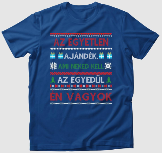 Az egyetlen ajándék póló