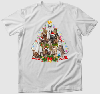 Karácsonyi macskaland póló