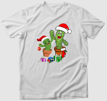 Kaktusz karácsony póló