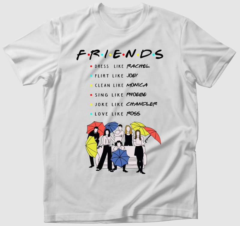 Jóbarátok - Friends póló