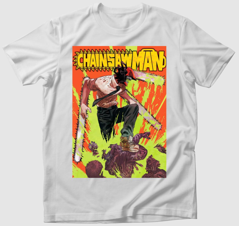 Chainsaw Man - Denji manga borító póló
