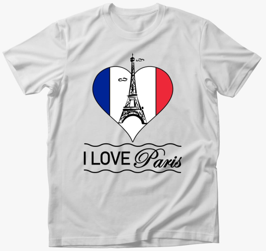 I love Paris póló