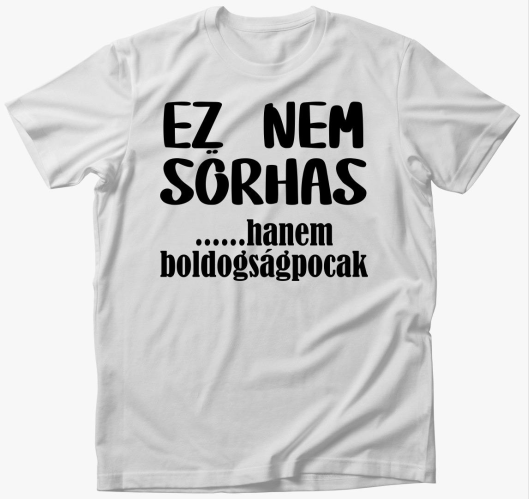Nem sörhas póló