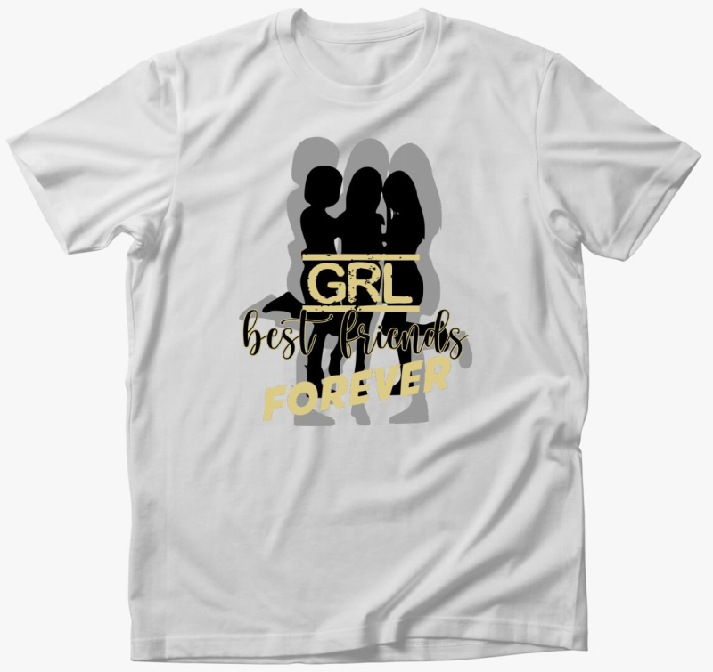 Lány barátos póló