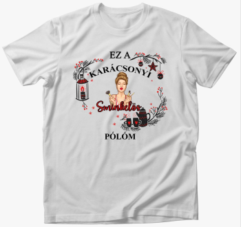 Ez a karácsonyi sminkelős pólóm póló