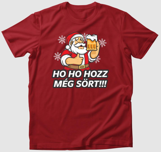 Ho ho hozz még sört póló