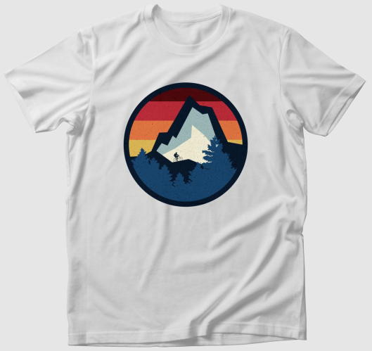 Bringázás a hegyekben póló