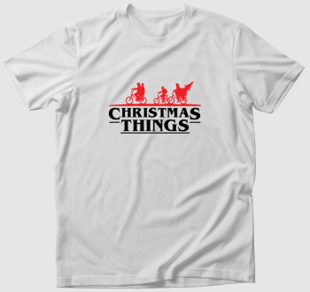 Christmas things - fekete póló