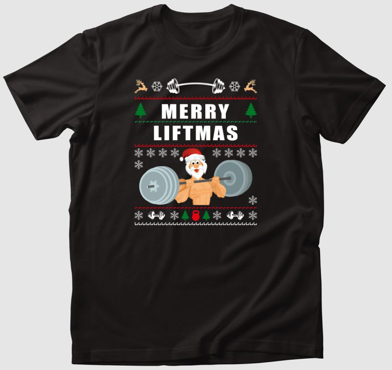 Merry liftmas póló