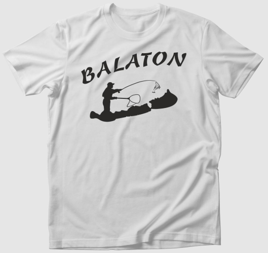 Balatoni horgász póló