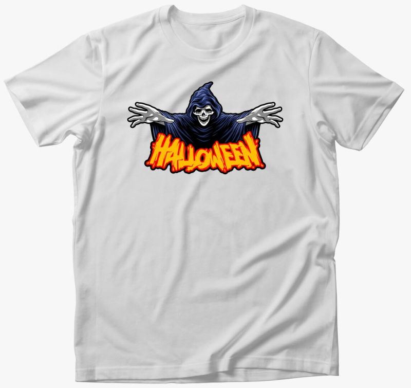 Halloween-i szellemes póló