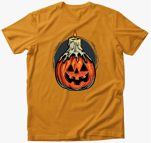 Halloween-i tök lámpás póló...