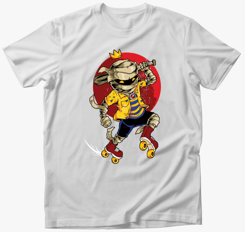 Menő görkoris múmia póló